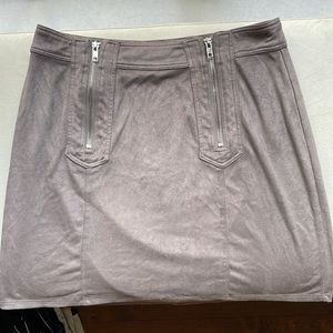 Kendall + Kylie Grey Skirt